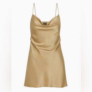 Aritzia Tan Slip Dress New with Tags